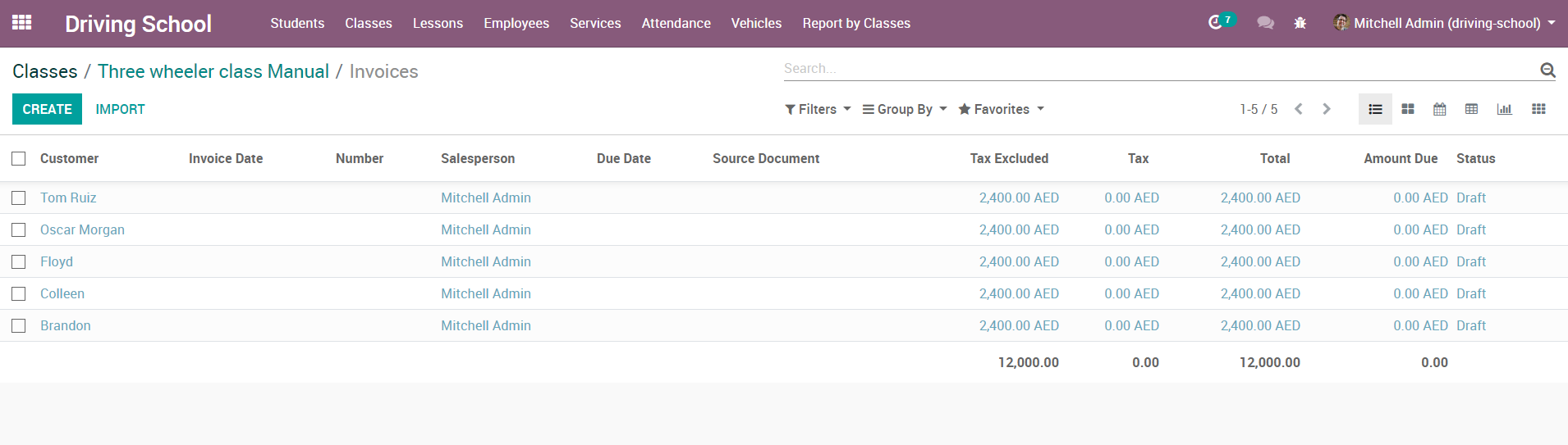Auto Invoice 2